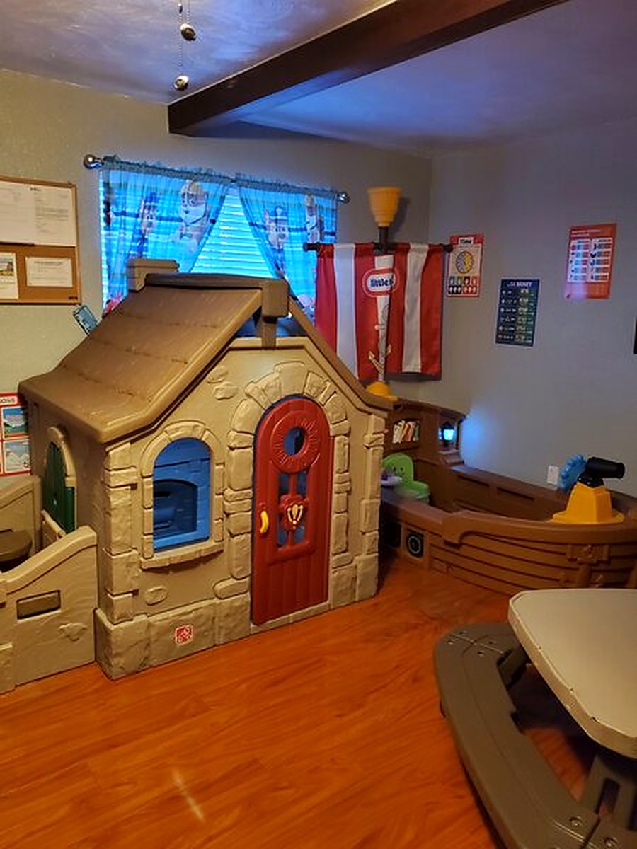 Imaginative play space at A Monkey Business